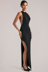 Sleeveless Maxi Dress in Black